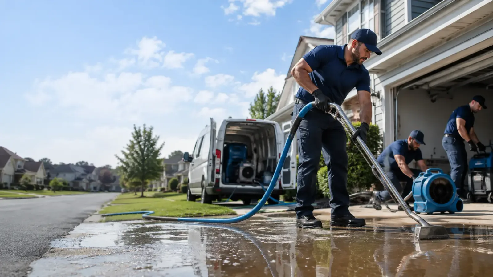 Flood Damage Restoration in Bluejacket, OK